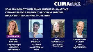 Scaling Impact with Small Business  Amazon's Climate Pledge Friendly Program and the Regenerative Or