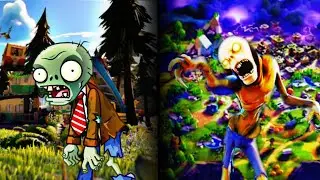 The Zombies Vs The Husks (PvZ Vs Fortnite: Save The World) | DEATH BATTLE! Fan Trailer