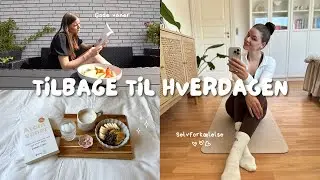 Tilbage til hverdagen, de sunde vaner og gode rutiner. 🥗✨🧺🧘🏽&zwj;♀️