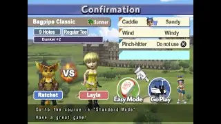 Everybody's Golf 4 (PAL Ver.) - VS. Layla (Hard Mode)