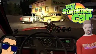 ROUBEI a mina do DOIDO DO CARRO AMARELO!! My Summer Car#166