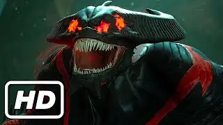 Bloody Venom vs Spiderman Full Fight Scene - Marvel's Midnight Suns