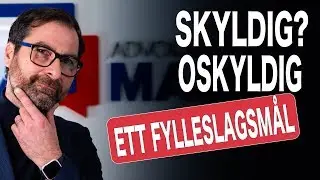 FYLLESLAGSMÅL -  SKYLDIG ELLER OSKYLDIG