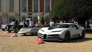 Concours of Elegance | Hampton Court 2023 #2 (Bugatti Type 1, MC12, Valkyrie, Lagonda S1, 250 Lusso)