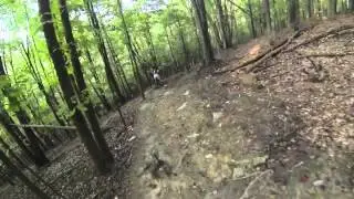 MTB ride in Valley Falls State Park, WV
