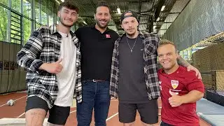 #ZukunftBewegen: Kugelstoßen mit Claudio Pizarro, den Brotatos und Niko Kappel