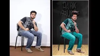 How to Change indoor Studio Background in Photoshop in Urdu Hindi by bilal production