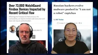 Cyber Report Daily News - 10/23/2025 - 73K Firewalls Still Unpatched & Russian Hackers Fake CAPTCHA