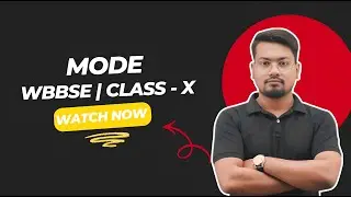 Class 10 WBBSE Maths | Mode | Easy Explanation with Solved Examples