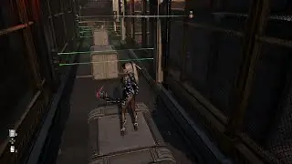 Stellar Blade - Spire 4 conveyor belt section - all items & no security detection walkthrough guide