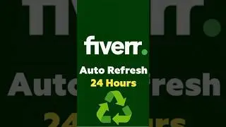 Fiverr Active 24 Hours Mobile | Fiverr Auto Refresh Extension Mobile