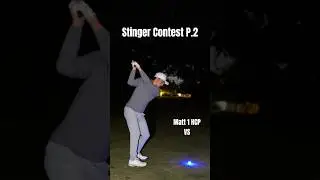 Glow Ball Stinger Contest P.2👀 #golf #golfshot #golfswing #golfer #golflife
