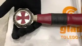 Меч Крестоносца серебро, Knights Templar Sword Art Gladius AG288