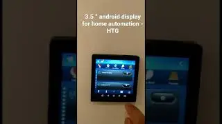 3.5 &ldquo; android display for home automation - HTG - Fibaro home automation