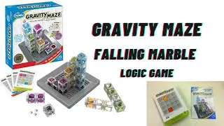 How To Play :  Gravity Maze Falling Marble Logic Game -- STEM Toy