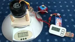 EDF 60/15 + Turnigy XK2430 5300kV + 3S/1,3Ah Power Test