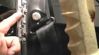1974 Volkswagen Beetle rear pop out window installation