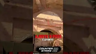 Smoke Escuro Alto x Buraco - Dust2 - CS2 #CS2 #Dust2 #shorts #csgo #counterstrike