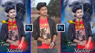 Time Machine Special Creative Photoshop Tutorial | Manipulation Editing | Vairal Futuristic Editing