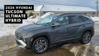 Hyundai TUCSON Ultimate Hybrid 2026: Роскошь и эффективность в цвете Ecotronic Grey!