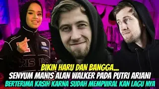 BIKIN HARU  SENYUM ALAN WALKER PADA PUTRI ARIANI YANG TELAH MEMVIRAL KAN KEMBALI LAGU NYA ! REACTION