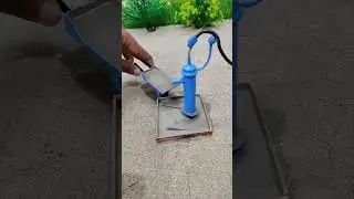 Mini Handpump Project Real Cement Mixer Working  #NDDIYTRACTOR #viral #shorts