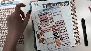Plan With Me | Planner Kate Thanksgiving Week