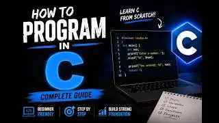 Learn how to code in C