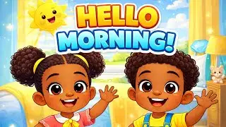 Hello in the Morning ☀️ | Greeting Song for Kids | Kind Words Nursery Rhyme