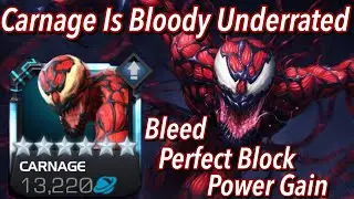 Carnage Is Highly Underrated! Gameplay from Act 6 and variant 5 - Marvel Contest of Champions