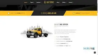 Towy - Emergency Auto Towing and Roadside Assistance Service Joomla T