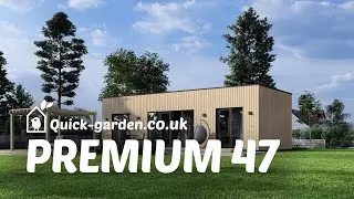 Granny Annexe PREMIUM, 47 m&sup2; - Prefab Homes