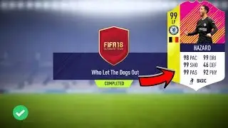 FIFA 18 - WHO LET THE DOGS OUT SBC CHEAPEST WAY (5K) / COMPLETED! (NO LOYALTY)