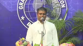 SUNDAY LIVE |GRACE GOSPLE CHURCH | MESSAGE | 09 11 25 | PASTOR MORRIS ARTHUR PAUL | 3RD SERVICE