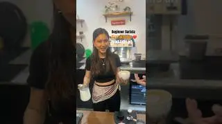 Barista Training In Nepal | Heart Latte Art | Beginner Barista | first Attempt