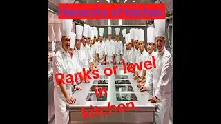 kitchen bridade . chef level or hierarchy in kitchen .professional cooking course.chef zain raza .
