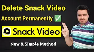 How to delete snack video account permanently || snack video account delete kaise kare