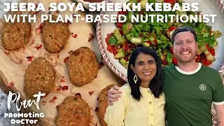 Jeera Soya Kebab Recipe + Plant-Based Nutrition Myths DEBUNKED by Nutritionist