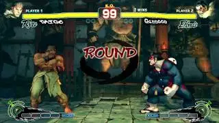 SSF4 Daigo (Ry) VS Gannoon (Ho) in White Tower (Kuwait)