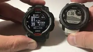 Просмотр барометрического давления на Garmin Instinct 3 Solar (барометр)