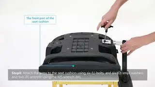 Installation  tutorial of T20 PRO ergonomic office chair
