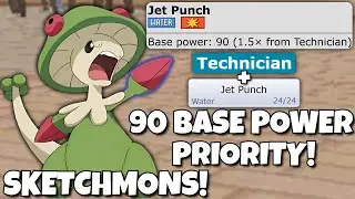 JET PUNCH TECHNICIAN BRELOOM WAS BANNED IN SKETCHMONS! POKEMON SCARLET AND VIOLET