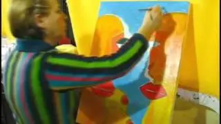 Dody in Art - Naif\Cubist Composition