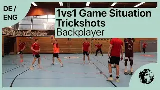 Half Backs 1vs1  - Trickshots - Handballtraining | Handball inspires [deutsch/english]