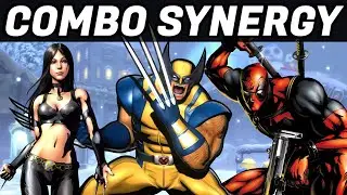 TEAM WOLVERINE/X-23/DEADPOOL COMBOS! (UMVC3)