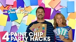 Four Paint Chip Party Hacks