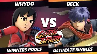 Glitch Infinite - WhyDo (Mii Brawler) Vs. Beck (Ike) - SSBU Ultimate Tournament
