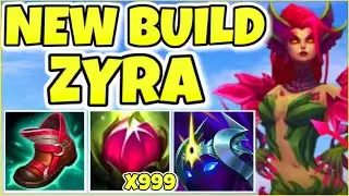 THIS NEW ZYRA BUILD UNLOCKS HER TRUE POTENTIAL (INFINITE PLANTS!) - League of Legends