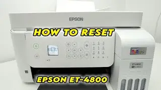 Как сбросить настройки принтера Epson EcoTank ET-4800