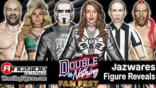 NEW AEW Figure Reveals - Jazwares Double or Nothing Fan Fest 2021!